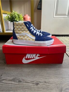Vans SK8-HI BMX Checkerboard VN0A38GEU8I Men's Size 8.5